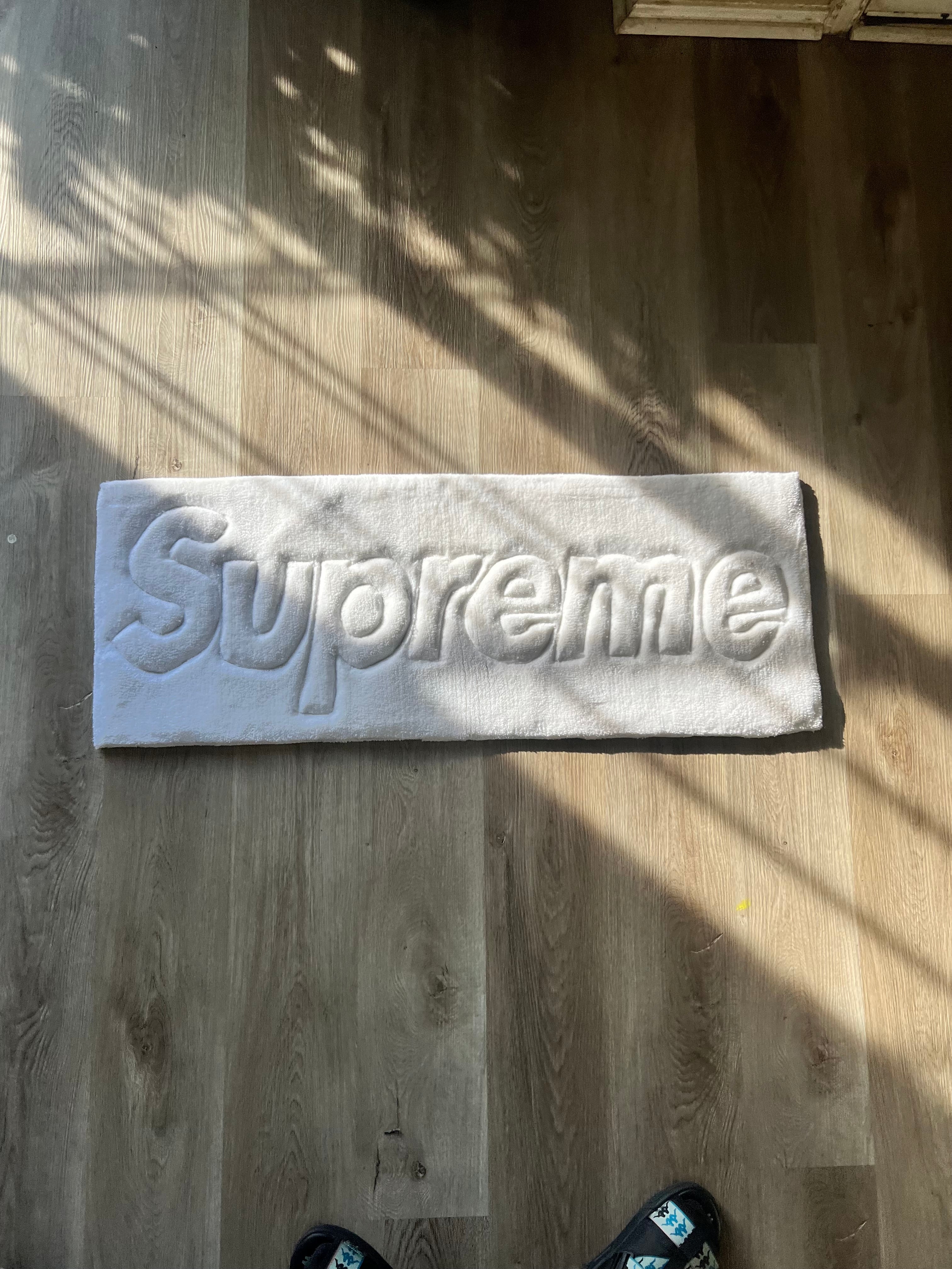 All White Supreme Rug