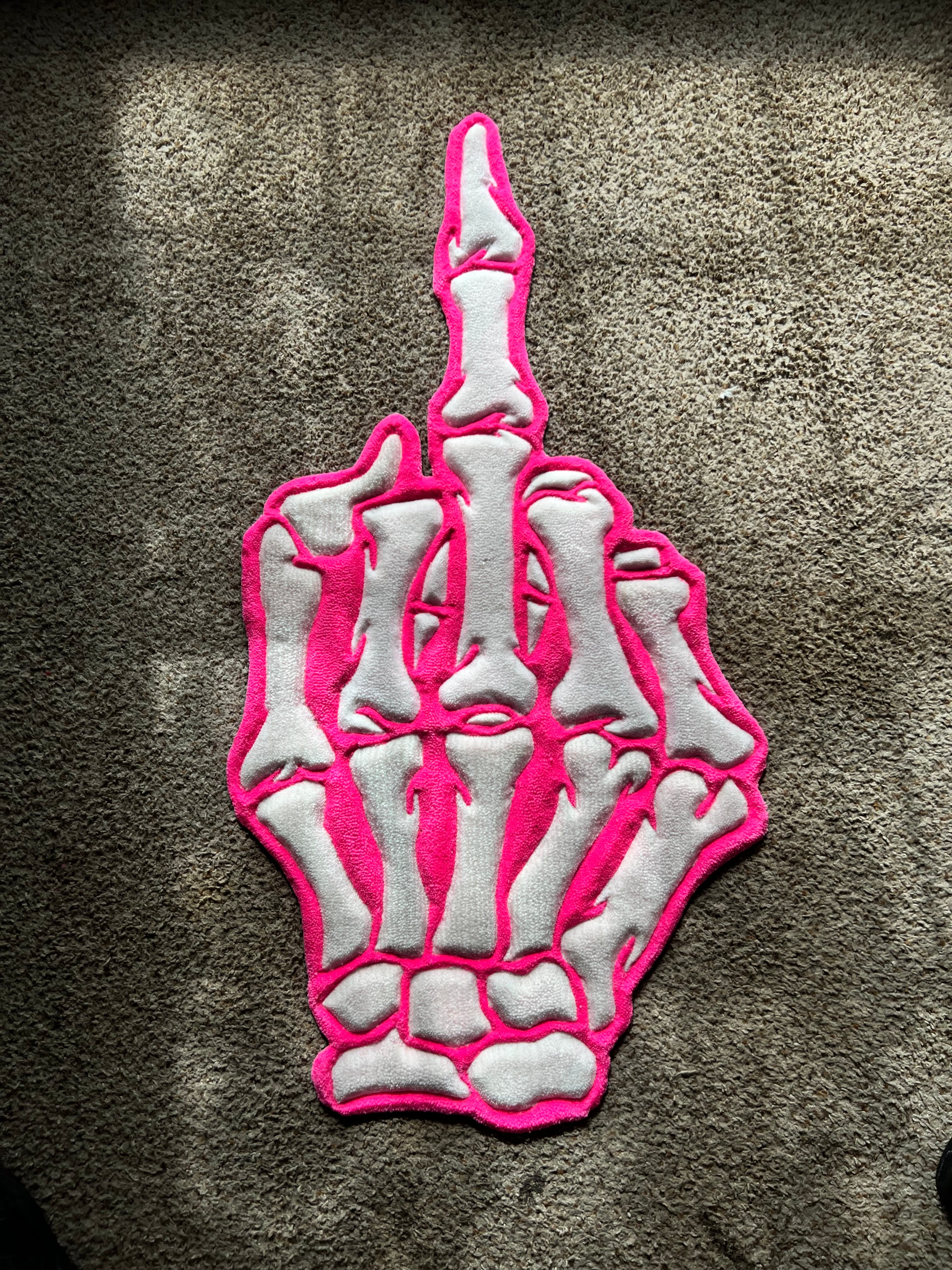 Middle Finger Rug