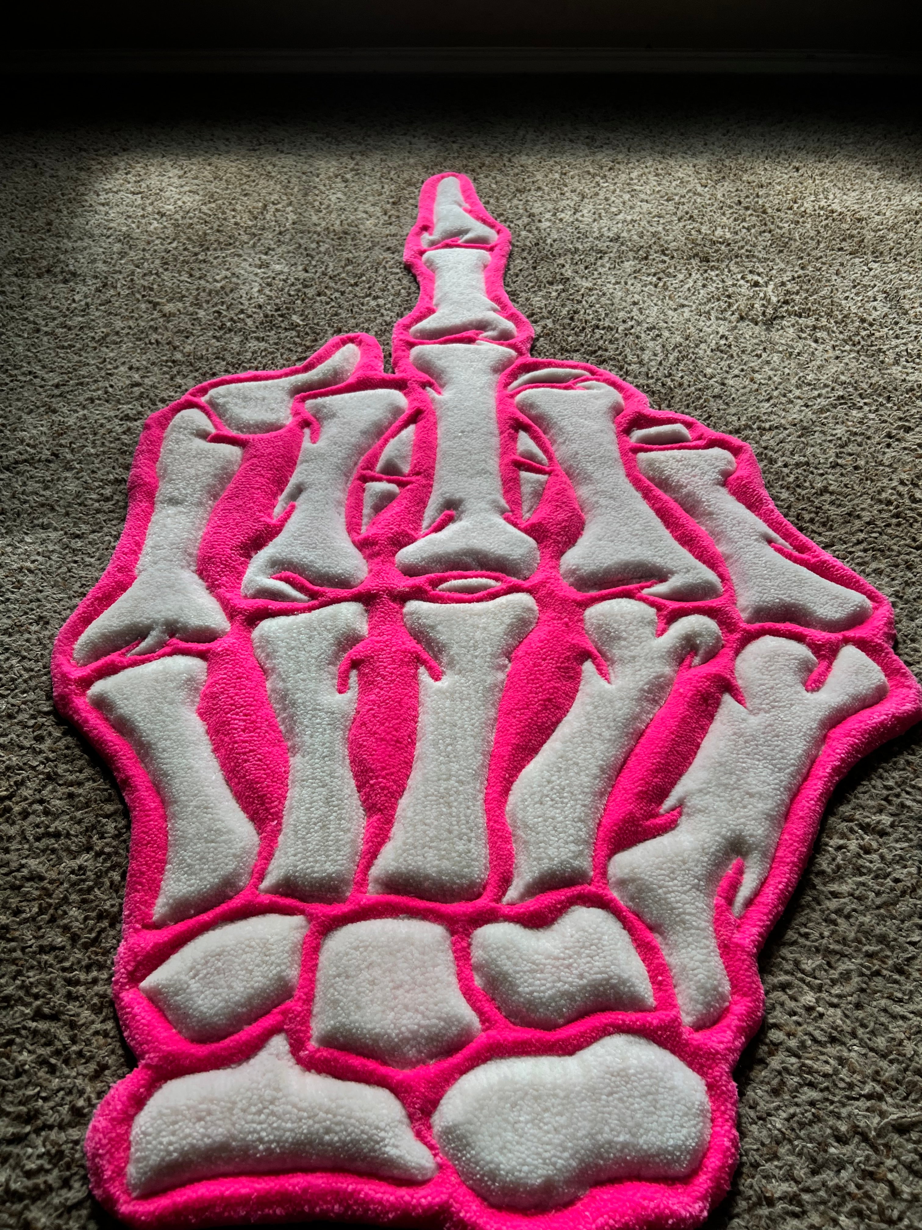 Middle Finger Rug