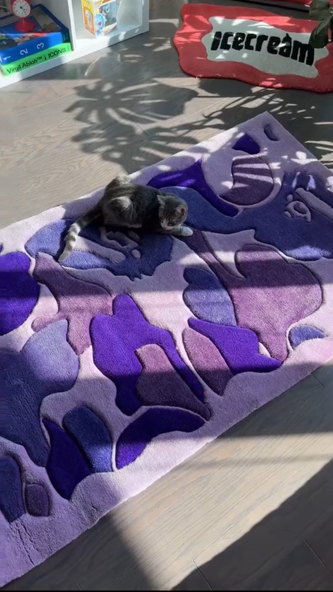 Purple Bape Rug