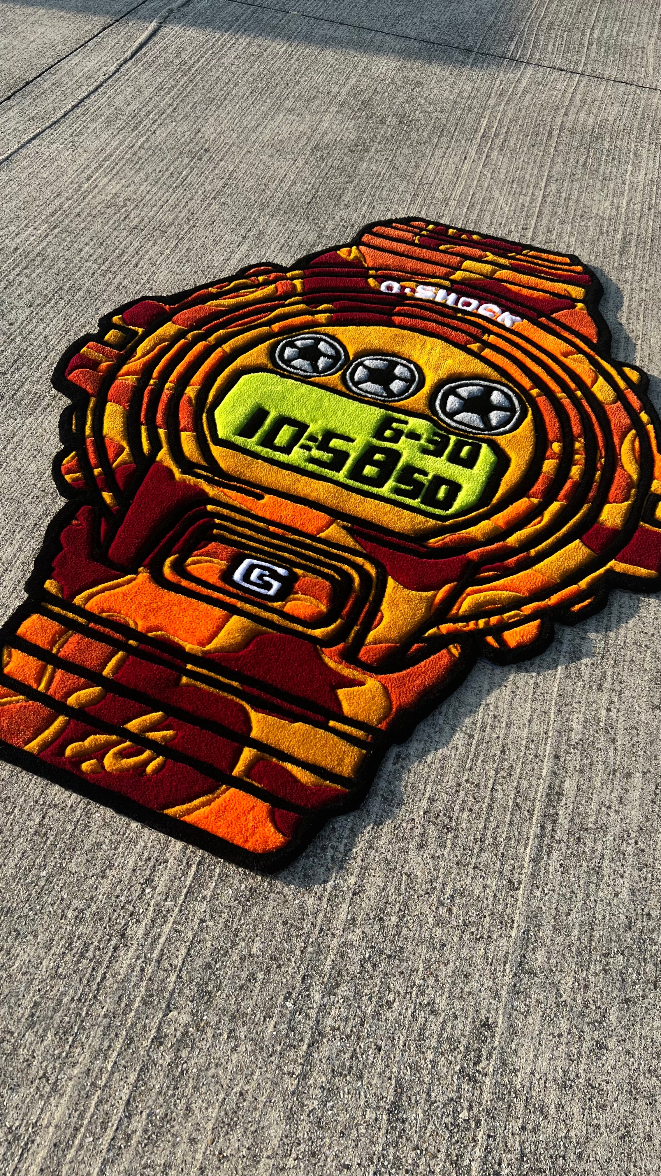 Bape G-Shock Rug